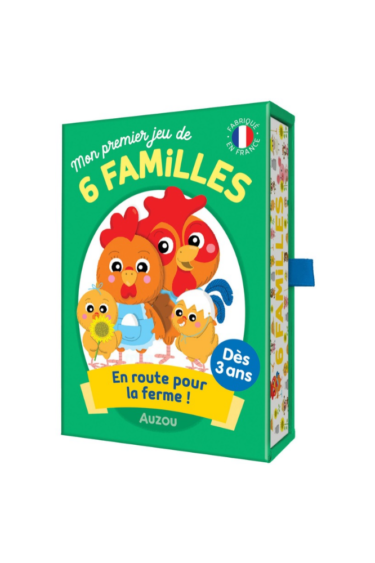 auzou jeu de cartes 6 familles