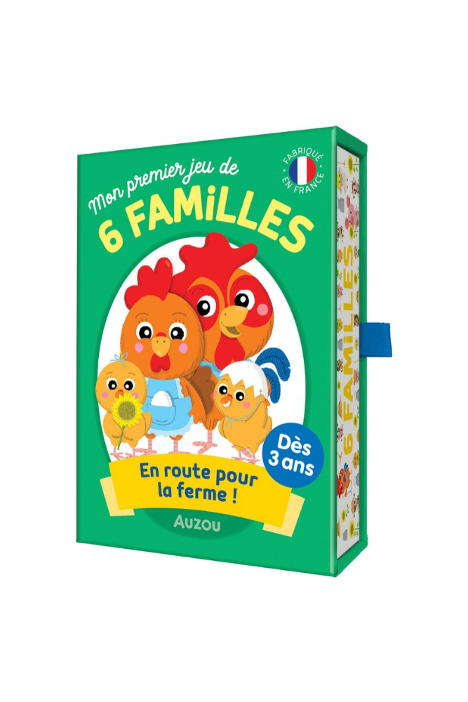 auzou jeu de cartes 6 familles