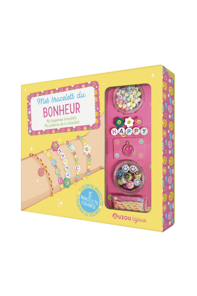coffret-creation-bijou-bracelet-auzou coffret creation bracelet bijoux auzou