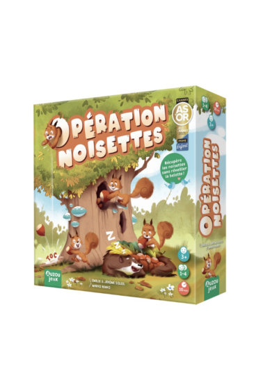jeu de société opération noisette