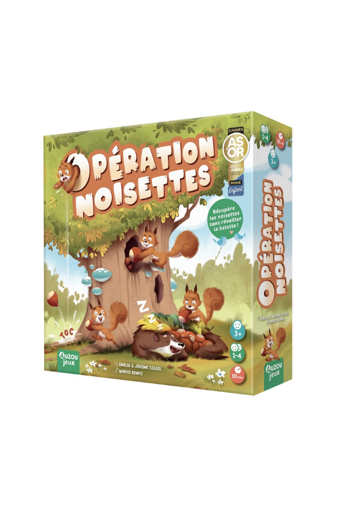 jeu de société opération noisette
