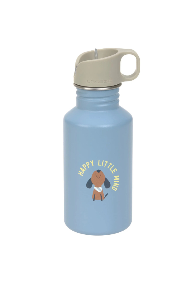 lassig-gourde-inox-chien gourde inox enfant motif chien