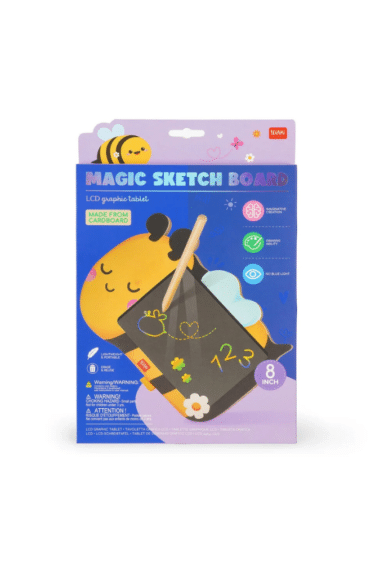 ardoise dessin ecran lcd avec stylet abeille legami