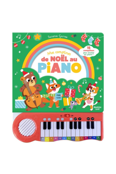 livre musical piano comptines de noel