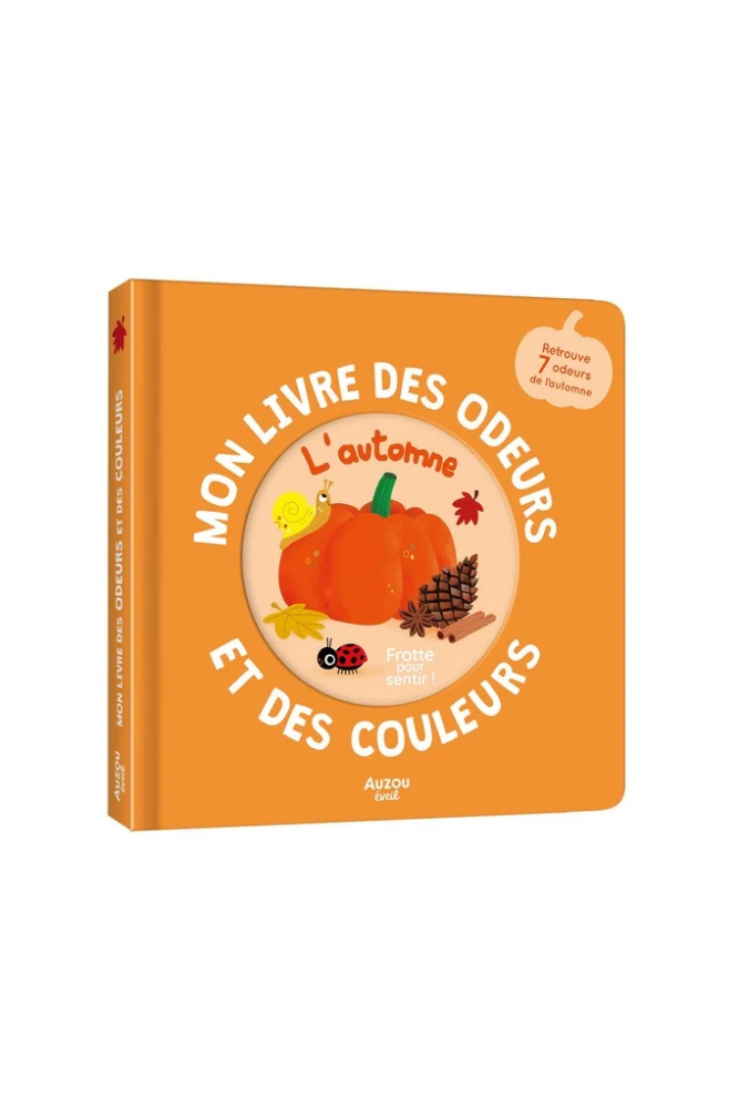livre des odeurs et couleurs automne auzou