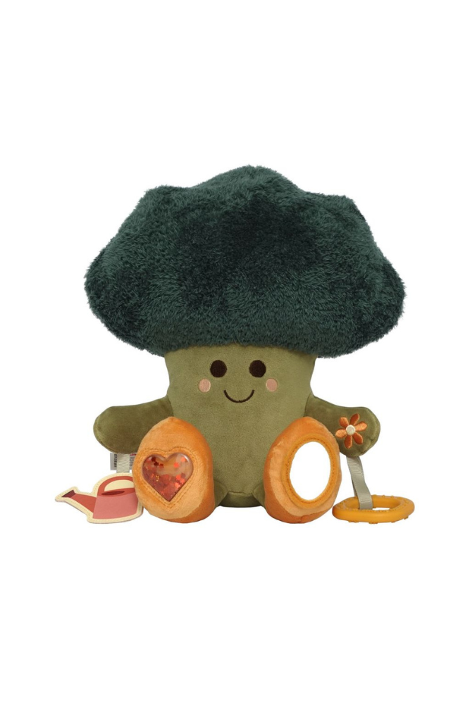 peluche d'activités bobby le brocoli
