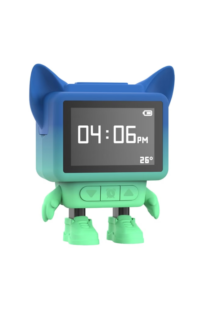 reveil dansant enfant bleu mob