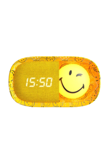 reveil enfant mob smiley jaune