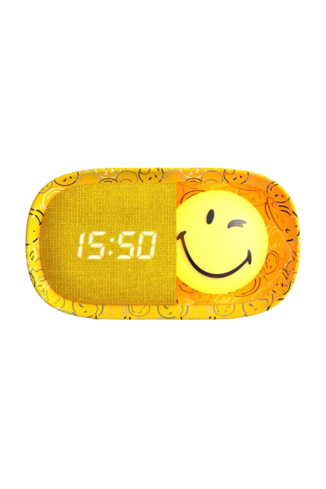 reveil enfant mob smiley jaune
